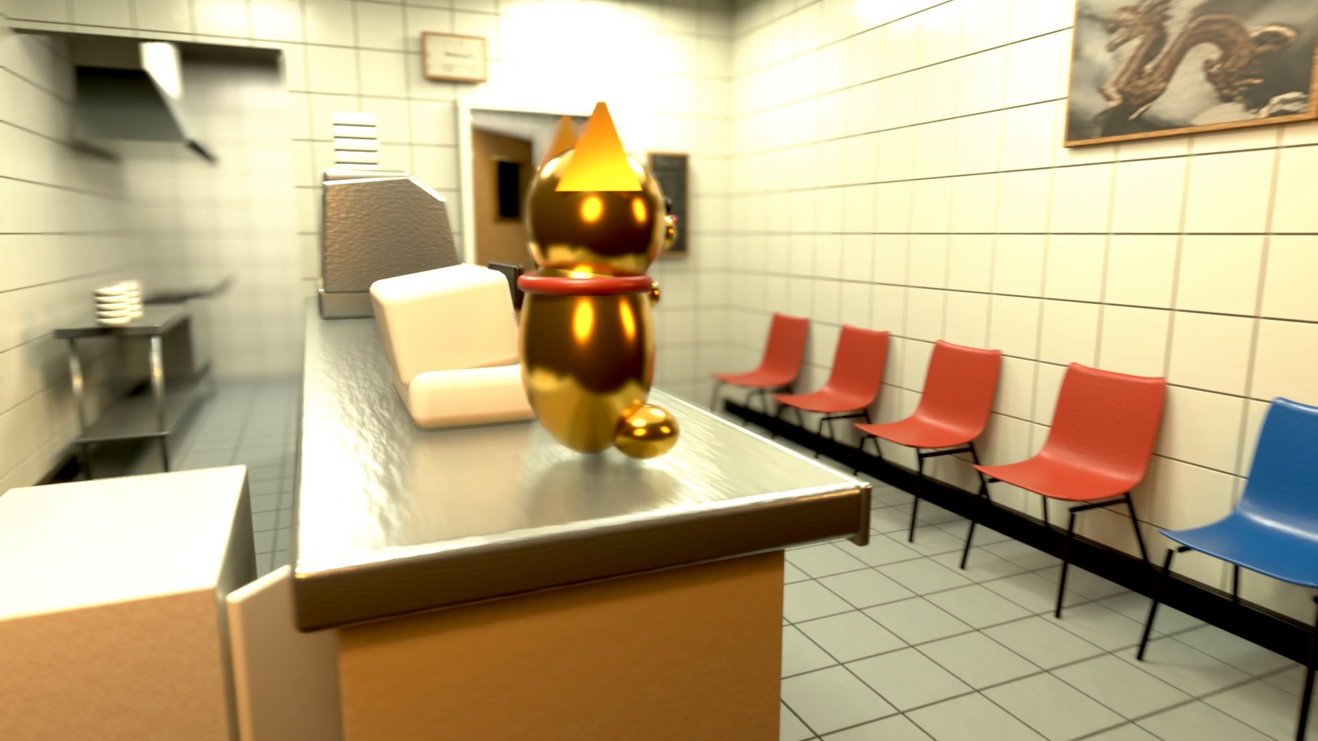 Golden Dragon Chinese Takeaway 3D Turnaround